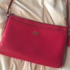 Hot Pink Coach Crossbody Bag